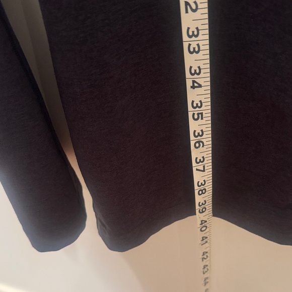 lululemon athletica Dark Gray Leggings. 39” in length and open sides. - Picture 11 of 11